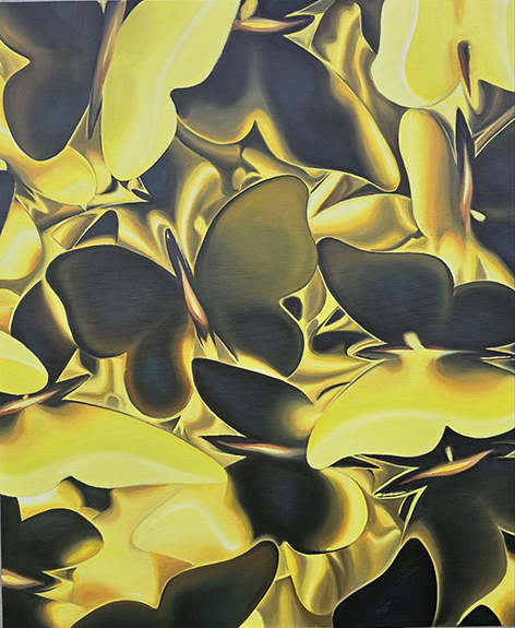 래여애반다라/60.6x72.7cm/Oil on canvas/2024.