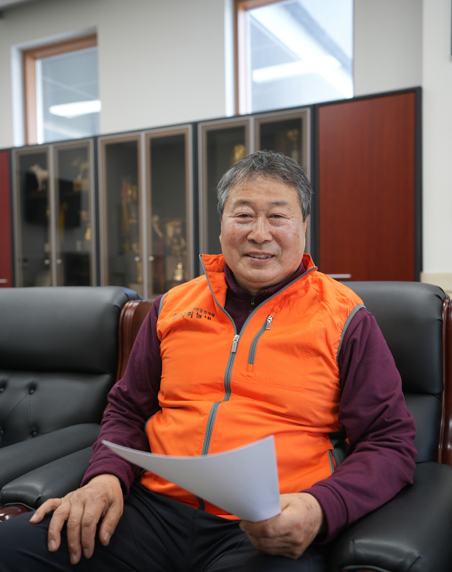 이상기 민간위원장. 이재욱 기자