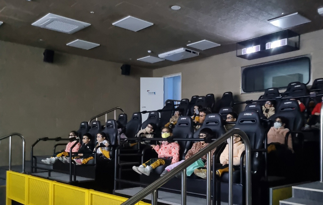 4D체험. <사진=경주안전체험관>
