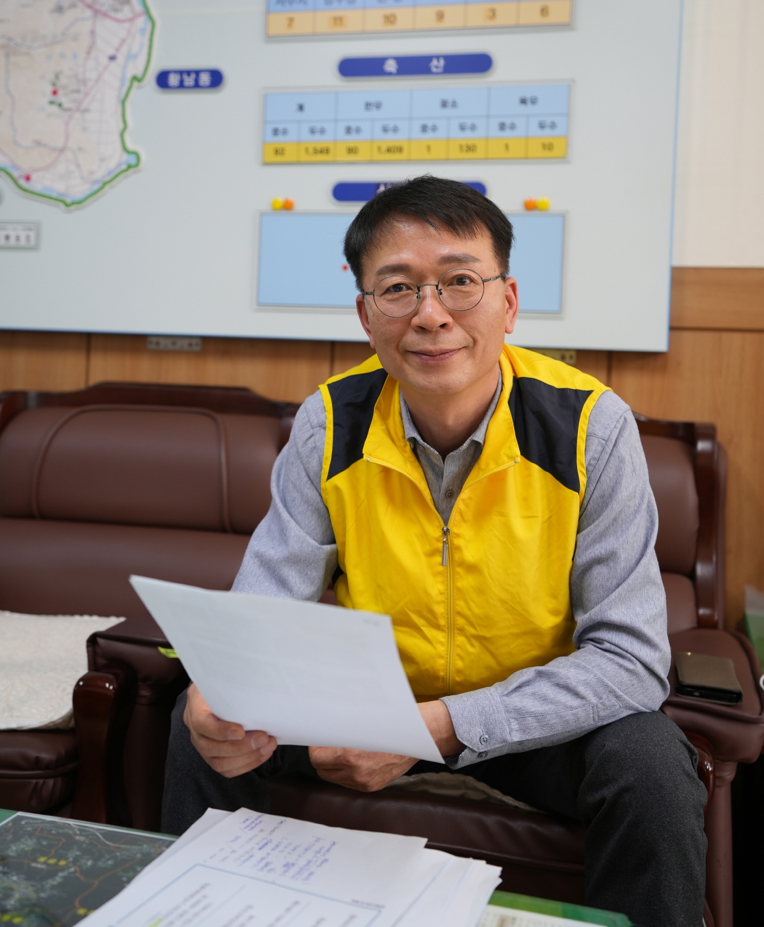 이진복 공공위원장. 이재욱 기자.