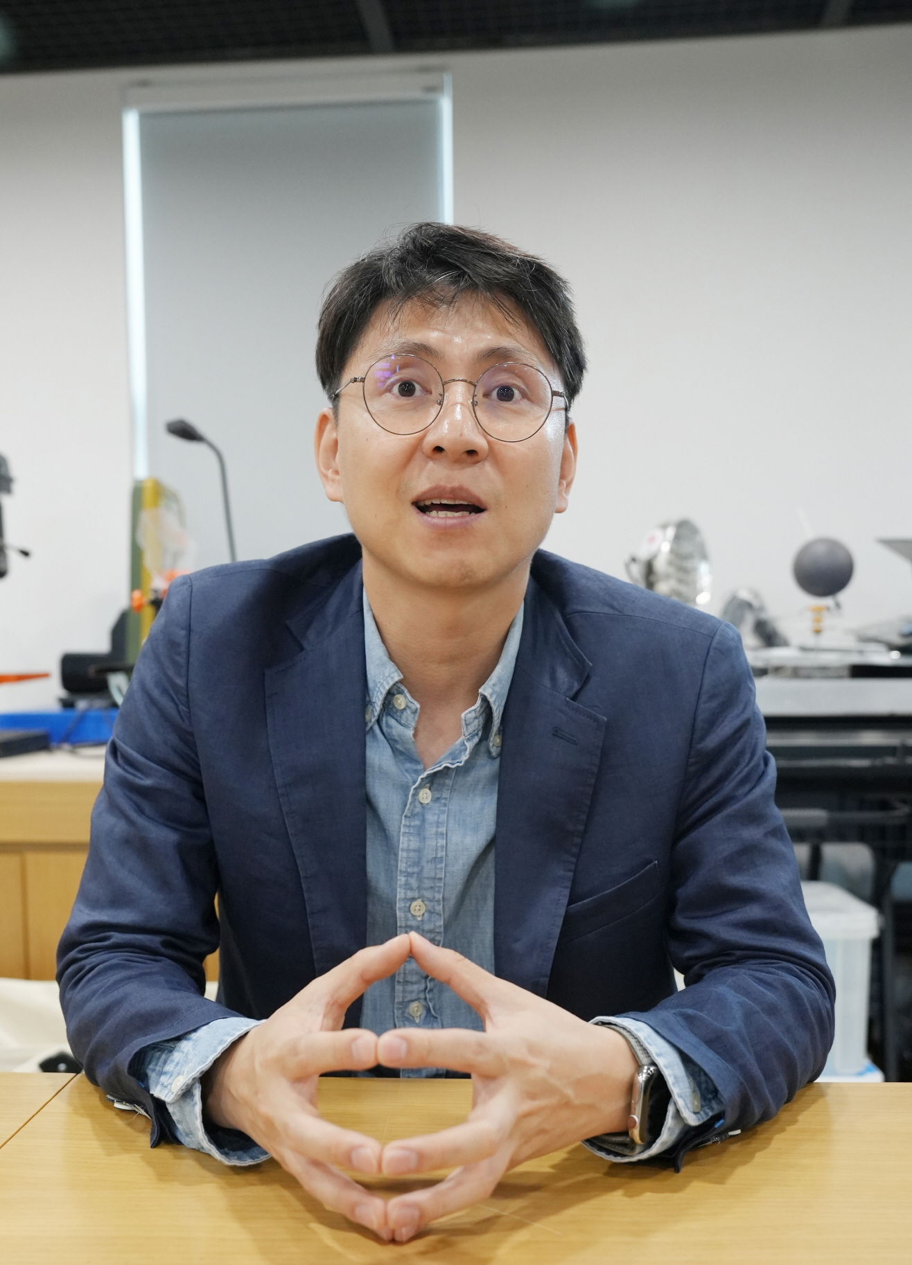 경주교육지원청 이승하 장학사. 이필혁 기자.