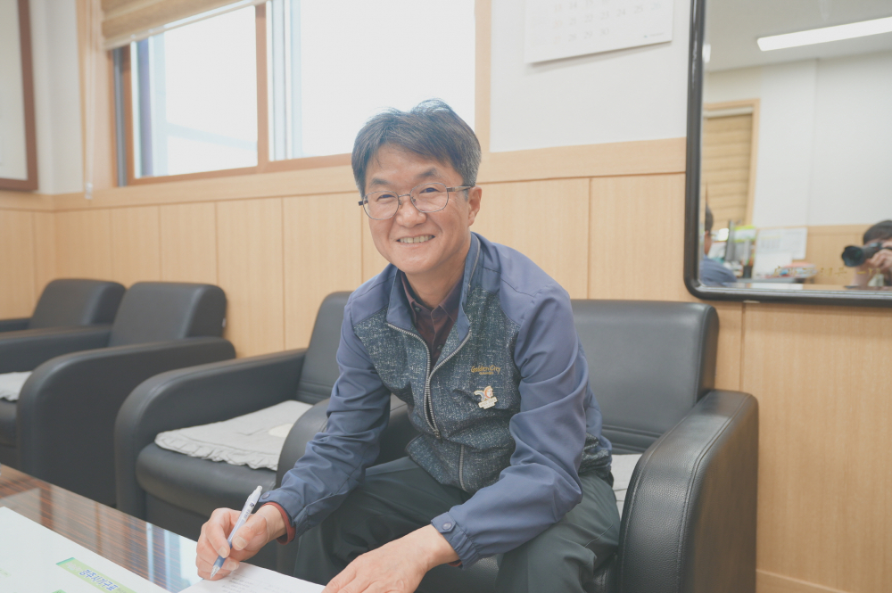 최진 공공위원장. 이재욱 기자.