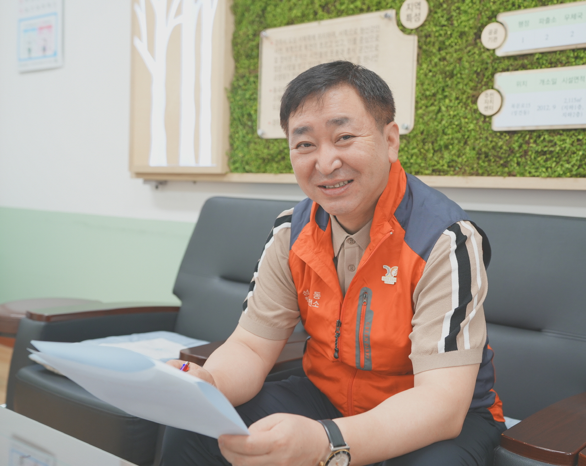 이우일 민간위원장. 이재욱 기자.