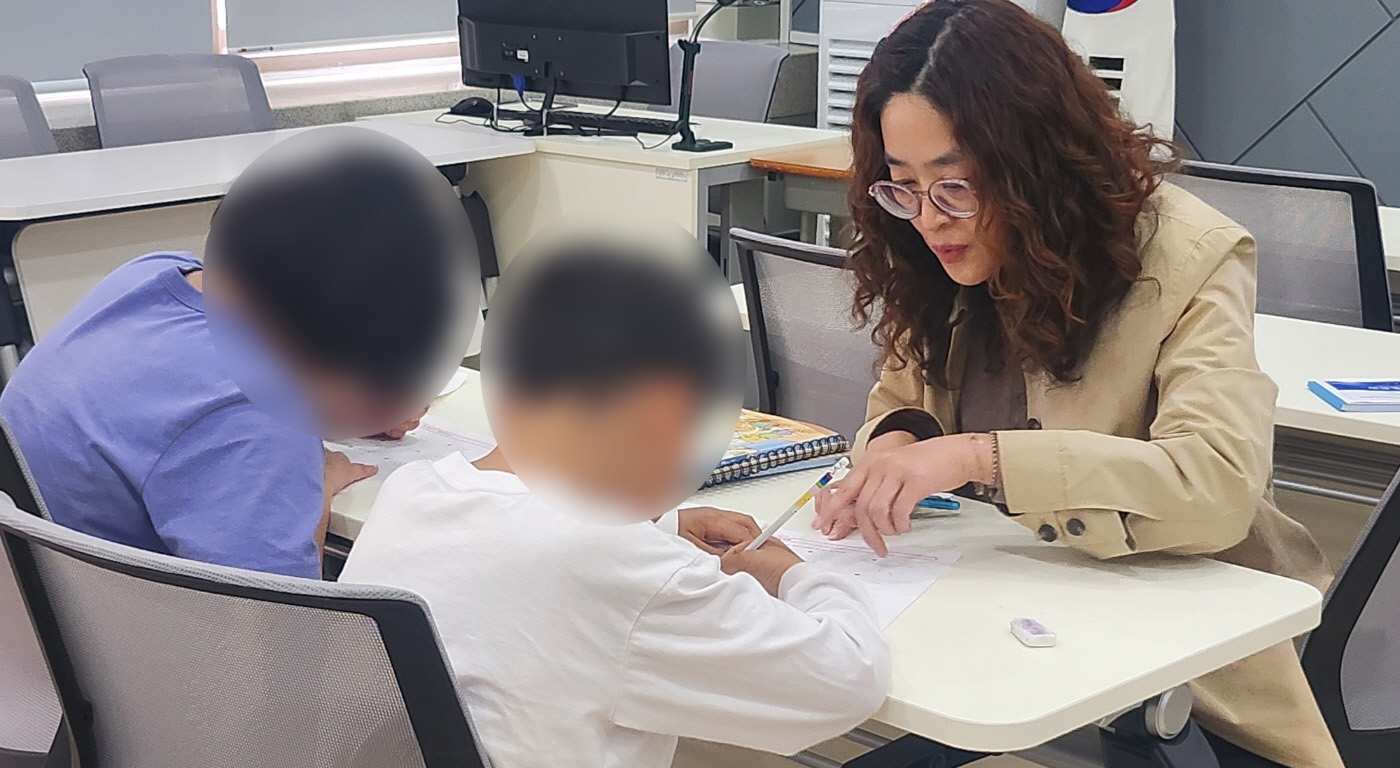 학습코칭 장면. <사진=경주기초학력거점지원센터>