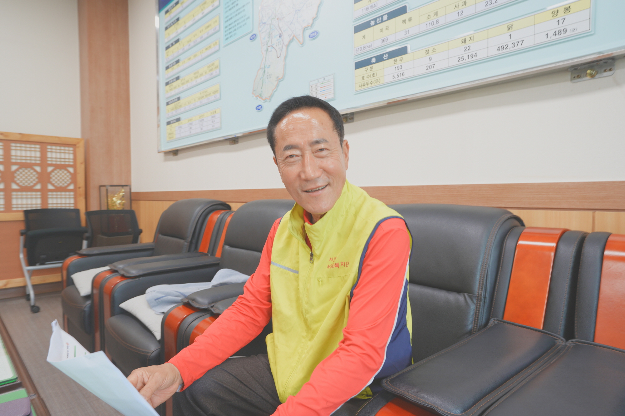 박춘발 민간위원장. 이재욱 기자.