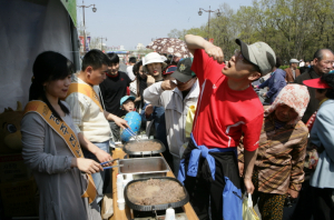 “천하진미 경주천년한우 맛보세요！”