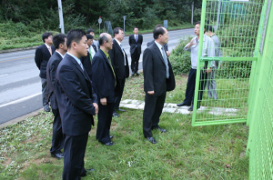 월성원전민간환경감시위원회 일행 방폐장건설처 방문