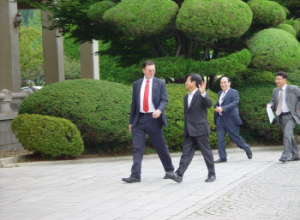 이참 한국관광공사 신임 사장 경주 방문