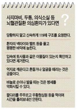 기온 `뚝` 뇌졸중 조심