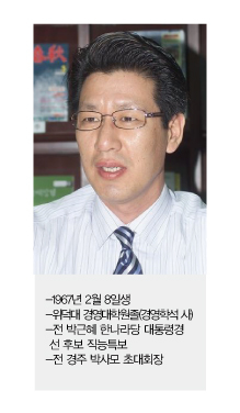 한나라와 유일한 민주당 후보간 대결 될듯