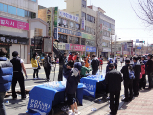 전국 최고의 벚꽃도시 경주 홍보드라마 촬영