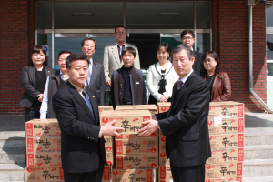 결식아동 돕기 라면전달