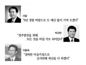 한나라 강세지역에 공천자가 없다? - 박규현, 이달, 이동욱 양보 없는 대결