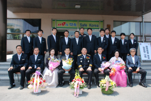 경주소방서, 30년 근속공무원 2명 정년퇴임