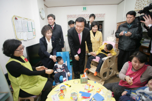 손학규 민주당 대표 경주 희망대장정