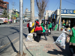 성건동, 새봄맞이 대청소