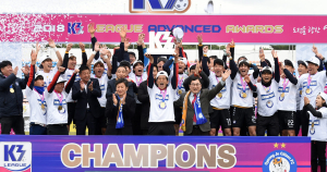 경주시민축구단, K3리그 챔피언십 통산 3회 우승