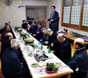 동천동장, 지역 경로당 건의 및 애로사항 청취