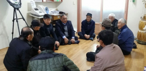 이동균 황성동장 경로당 방문 부임인사