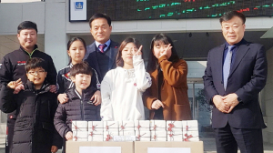 외동 태심관, 어려운 이웃에 사랑의 물품 전달