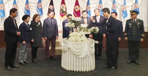 이상우 경주상이군경회장, 사랑 나눔 물품 전달