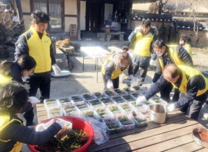강동면 부조나누리복지단 밑반찬 전달