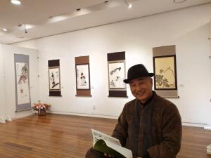 송담 박종현 서화가 KOCAF 초청 초대개인전 열어