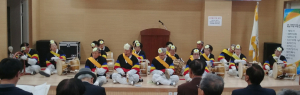 대한노인회 경주시지회 부설 노인대학 37기 입학식
