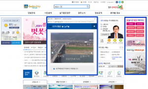 경주 벚꽃개화 상황 실시간 정보 제공한다