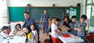 대성지역아동센터, 피자와 치즈 만들기 체험