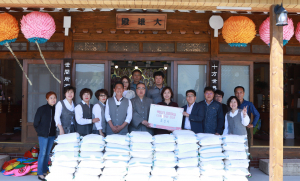 경주 오선사, 어려운 이웃에 양곡 100포 기탁