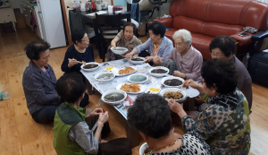 백리향, 경로당에 ‘사랑의 짜장면’ 배달