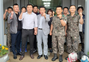 동천동청년회, 지역 군부대 장병 위문 