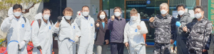 경북 특수임무유공자회, 경주서 방역지원