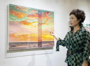 서양화가 김정자 여덟 번째 개인전 inner mind’-독특한 조형언어 통해 다면적이고 조형적 아름다움 표현