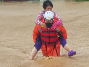태풍 하이선 영향 경주 곳곳 침수피해 우려