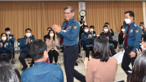윤동춘 경북지방경찰청장, 경주경찰서 치안현장 방문 