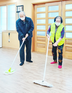 경로당 환경정비, 노인일자리 및 사회활동지원사업 현장탐방