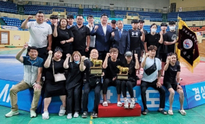 경주시 선수단, 경북 씨름왕 선발대회 ‘종합우승’