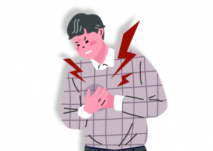 “가슴을 쥐어짜는 것처럼 아파요”