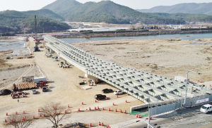 ‘제2금장교 조성사업’ 공정률 70%···11월 개통