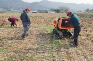 영농 부산물 파쇄 ‘산불발생 사전 차단’