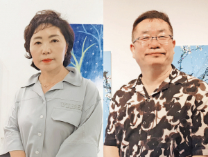 서양화 김정자 화백, 문인화 최영조 화백 나란히 서울 나들이