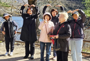 경주 거주 고려인 어르신 대상 가을단풍체험