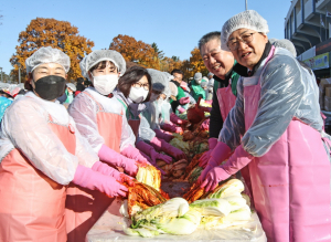 경주시새마을회, 김장나눔으로 훈훈한 이웃사랑