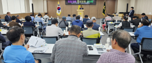 외동농협, 농가 경비 절감 위한 공동방제 회의 열어