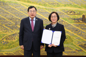 경주시, 주진옥 신임 신라문화유산연구원장 임명