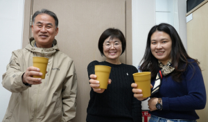 “다회용기 사용은 환경 보호와 자활에도 큰 힘이 됩니다”