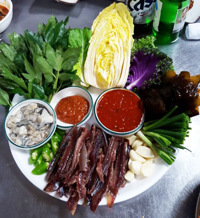 겨울철 인기메뉴 ‘과메기’