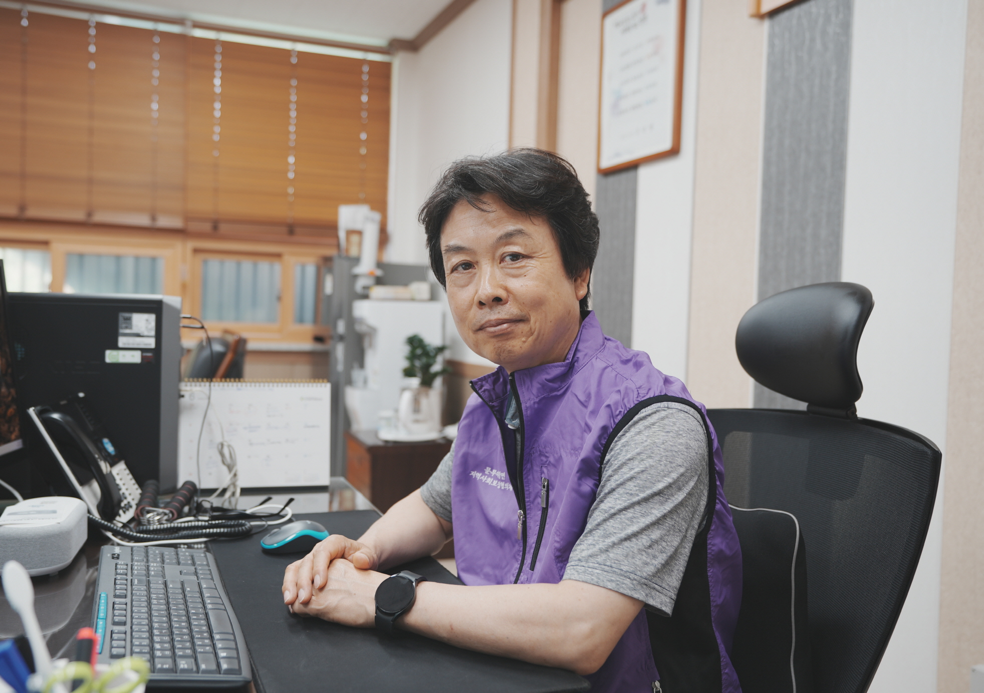 이종주 공공위원장. 이재욱 기자.